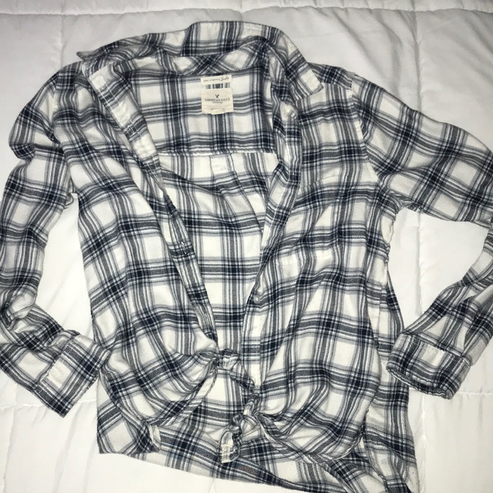 blue flannel